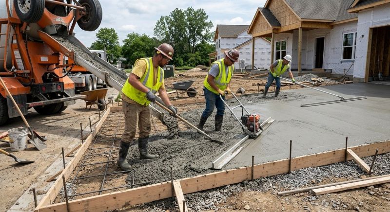 Concrete Driveway Installation Service